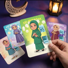Eidi Tuck Cards For Kids (Mix)  Pack of 10