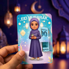 Eidi Tuck Cards For Kids (Mix)  Pack of 10